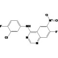 N- (3 - Cloro - 4 - fluorofenil) - 7 - Fluoro - 6 - Nitro - 4 - Quinazolinamina Nº CAS 162012 - 67 - 1